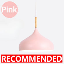 New Modern Pendant Lamps Macaroon Chandelier for Restaurant Bedroom Hanging Lights Aluminum Single Chandelier Office Decorative