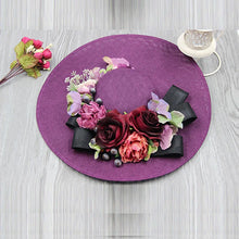 Ladies Fascinators Millinery Hat Base Party Wedding Fake Sinamay Hat Wide Brim DIY Kentucky Derby Headpiece Hair Accessories