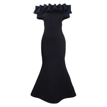 Plus Size Summer Sleeveless Dress Women Ruffle Pleated Off Shoulder Elegant Modis Ladies Dresses Slim Bodycon Ruffle Woman Dress