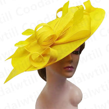 Royal Ascot Big Fascinators Hat Women Party Tea Fancy Millinery Cap Elegant Ladies Wedding Event Headpiece Headband Party Hats