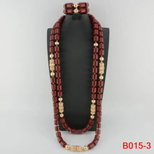 Traditional Nigerian Wedding Artificial Coral Beads Bridal Jewelry Sets African Beads Jewelry Necklace Set