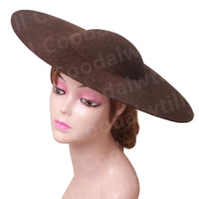 40CM Big Fascinators Base DIY Hair Accessories Hat Women Derby Wedding Headpiece Ladies Church Race Maillinery Cap Supplies