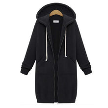 Women's fashionable Thick Hooded Parkas Loose Jackets