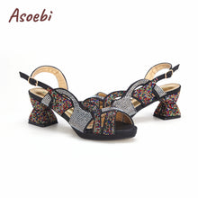 2024 High Quality Orange Color Peep Toe Butterfly Design Shoes Matching Bag Mature Ladies Party Women