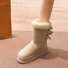 Women's Snow And Winter Plush Platform Outdoor Warm Boots