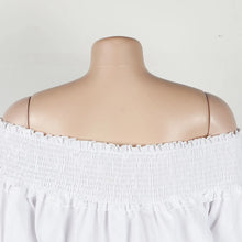 2023 Summer New Fashion Casual Women's Hot Selling Off Shoulder Bust Ruffled Dress