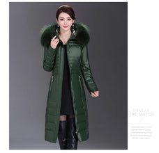 Women's Fashionable Hooded Thick Faux Fur Jacket