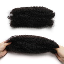 50gram Bulk Hair For Braiding Afro Kinky Curly Remy Human Hair Extensions no Wefts for Mini Twists Braids 10-22inches KissHair