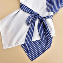 Fashion plus Size Women's Summer Casual Set Patchwork Fake Two-Piece Shirt Slimming with Pants Two-Piece Set Skirt Ensemble