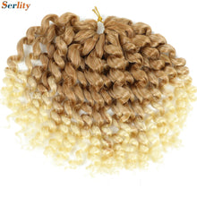 3 Packs Wand Curl Jamaican Bounce Crochet Hair 8inch T Purple 27 30 350 Bug Ombre Blonde Synthetic Jumpy Wand Curly Hair 60Roots