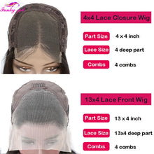 613 Blonde Bob Wig Human Hair 13x4 Lace Front Wigs Human Hair Pre Plucked Transparent Lace 180% Density Lace Frontal Wig Bob Wig
