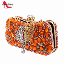 2024 Fashion New Arrivals INS Hot Sale Full Crystal Shinning Shoes and Bag Set for Dress in Red Color Sandals Christmas Party