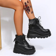 Women's Punk High Boots Gothic Style