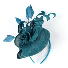 2025 Women Fascinator Hat Folding accessories Headband Bridal Hair Clip Accessories Kentucky Derby Cocktail Party Festival Hat