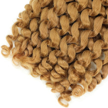 Ombre Jumpy Red Ginger Wand Curls Crochet Hair 1B 27 30 350 613 Purple Grey Colors jamaican twist braiding Hair 20 Strands/Pack