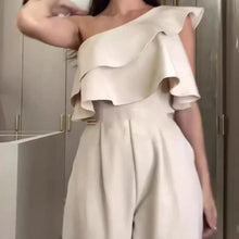 Women Sleeveless Long Jumpsuit 2025 Summer Wide Leg Pant Casual Waisted Tank Rompers Playsuit Office Lady Elegant Pocket Overall