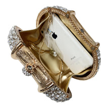 Women's Crystals Evening Party Cocktail Clutches Bag