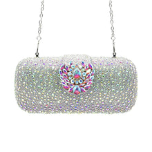 New Italian Shoe and Bag 2024 High Quality Luxury Full Diamond Italian Shoes and Bags Matching Set Decorated with Rhinestone