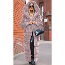 Women's Hooded Sweed Thick Long Sleeve Urban Winter Coat