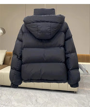 Autumn Winter New Women's Parkas Down Cotton Jacket Hooded Padded Parkas Jackets Warm Thick Coats Female Outerwear Streetwear