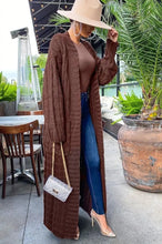 Women's Winter Loose Knitted Open Cardigan