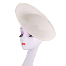 30CM Round Fascinator Base Supplies DIY Hair Accessories Make Millinery Cap Fabric For Women Wedding Fascinator Hat Formal Event