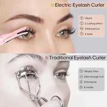 Electric Heated Eyelash Curler Natural Lasting Quick Heating Professional Temperature Curling Electric Clip Lash Heated Eye G2C1