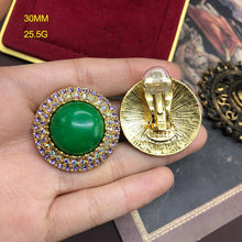 Natural grandmother green strawberry crystal beads rhinestone necklace earrings bracelet luxury exquisite women wedding jewelry