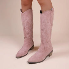 Embroidered Western Cowboy Boots for Women