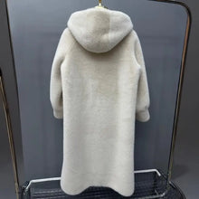 Women's Single Breasted Thick Hooded Winter Jacket