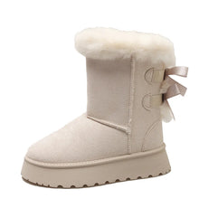 Women's Snow And Winter Plush Platform Outdoor Warm Boots