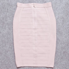 HQBORY Quality Nude Bandage Skirts White Office Lady Sexy 2023 Women High Waist Tight Bodycon Skirt Party Red Pencil Skirt XL