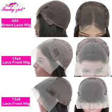 Loose Deep Wave Lace Front Wig Human Hair Wigs For Women Pre Plucked Brazilian 13x4 Frontal Wig Deep Part 180% Density Remy Wigs