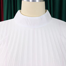 Chiffon Dress for Women Elegant 2024 New Round Neck Batwing Sleeve Loose Knee Length Luxury African Birthday Party Dinner Dress