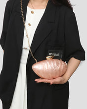 2025 New Designer Evening Bag for Women - Trendy Acrylic Clutch Purse with Chain, Elegant Ellipse Shoulder Bag for Party Wedding