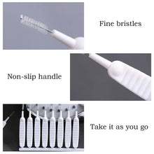 10-500PCS Shower Cleaning Brush Bathroom Micro Nylon Brush Nozzle Anti-blocking Cleaning Tools Bathroom Accessories