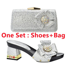 New Arrival Italian Shoes and Bags Set Envio Gratis African Matching Shoes and Bags Italian In Women Nigerian Women Wedding Shoe