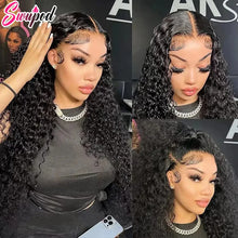 Wave Frontal 13x6 Hd Lace Wig Human Hair For Black Women Deep Wave Remy Human Hair Black Blonde Wig Loose Deep Preplucked