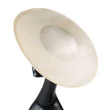 1 PC New Satin 40CM DIY Millinery Hat Elegant Imitation Linen Fascinator Base Netting Hair Top Hat Party Accessory Cap Holder