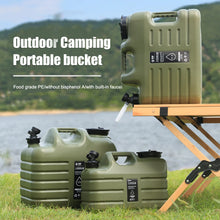 11L Large Capacity Portable Camping Bucket Water Storage No Leakage for Camping Fishing Picnic Hiking Drinking Water Canister