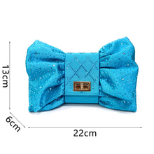 Women's Italian Party Shoes and Bag Set With Elegant Diamond Butterfly