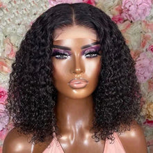 Glueless Wigs Human Hair Wear And Go kinky Curly Brazilian Hair Plucked Precut 13X4 Lace Closure Deep Curls Wigs For Black Women