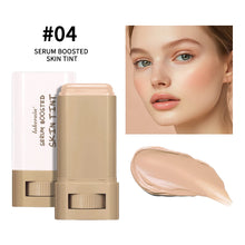 Stick Foundation Balm Serum Boosted Skin Tint Stick Smooth Plumper High Coverage Travel Bronze Foundation Stick Make