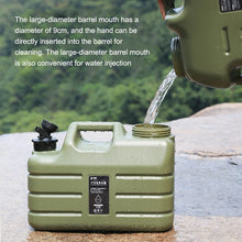 11L Large Capacity Portable Camping Bucket Water Storage No Leakage for Camping Fishing Picnic Hiking Drinking Water Canister