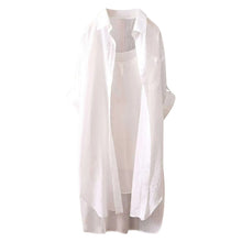 Basic Long Sleeve Shirt For Women Front Button Classic Collared Plain Parisian White Shirt Spring Summer Chic Tops Korean Outfit