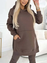 Women's Two Pieces Set Hooded Tracksuit Set