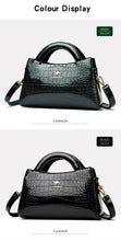KAIDIFEINIROO Kangaroo Brand Alligator Pu Leather Shoulder Crossbody Bag Clutch Hand Bags for Mother Small Women Handbags New