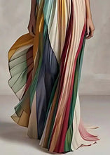 Sexy Strapless Printed Colorful Dress For Summer Elegant Women's Sleeveless Off Shoulder Party Asymmetrical Dress Maxi Vestidos