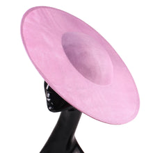 Big Top Hat 40 CM Size Women Party Dinner Deby Cocktail Ladies Chapeau Cap Bride Wedding Fascinators Base DIY Hair Accessores