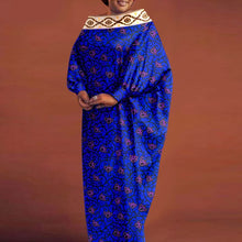 Plus Size 5XL VONDA Women Bohemian Printing Maxi Dress 2024 Long Bat-wing Sleeve Elegant Vestidos Casual Round Neck Long Robes